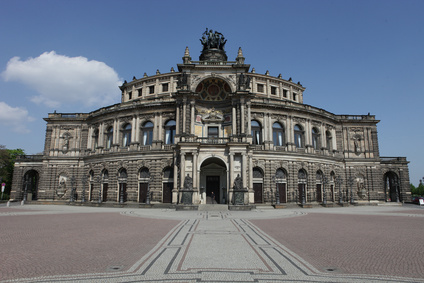 Dresden Tourismus - Theaterplatz mit der Semperoper