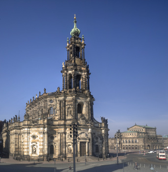 Gotteshäuser Dresden in der Innenstadt (Rundgang Innenstadt)