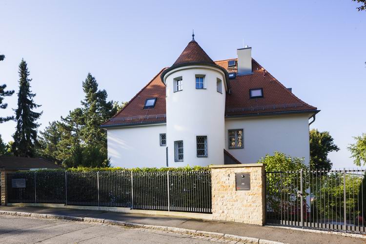 Loschwitz - Weißer Hirsch, das Wohnhaus von Martin Andersen Nexö
