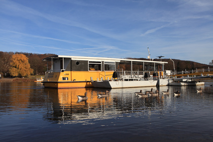 Mit dem Schiff durch Dresden