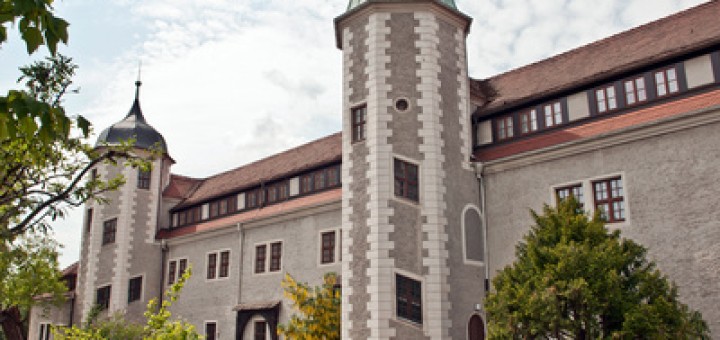 Der Jägerhof aus der Renaissance-Zeit in der Inneren Neustadt, heute Museum für Sächsische Volkskunst der SKD